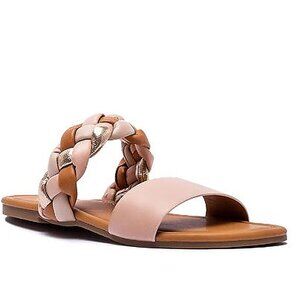 Braided Two Band Sandals